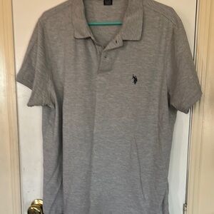 Gray Polo Shirt